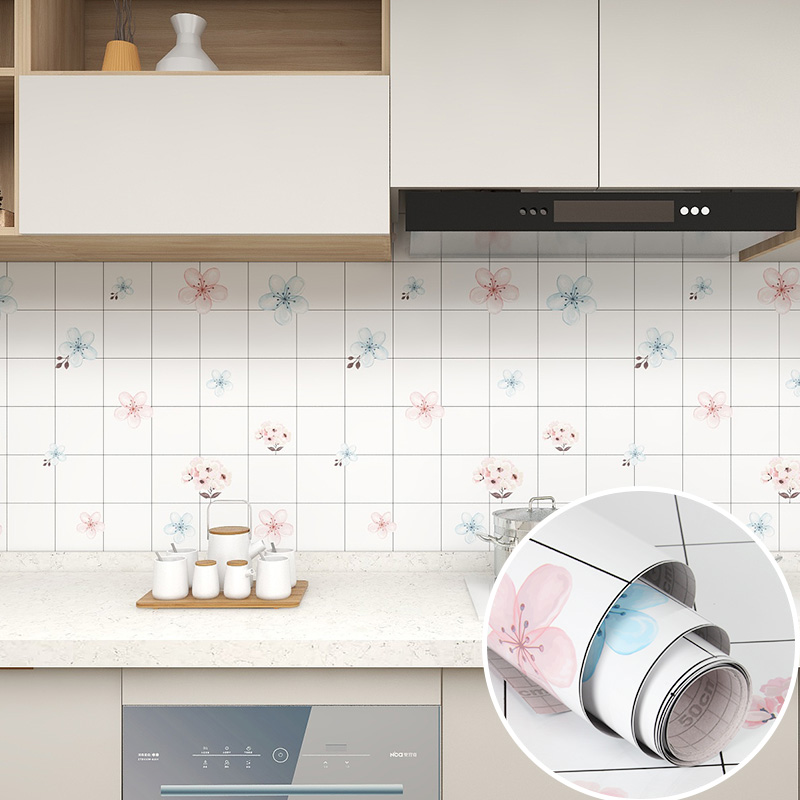 3d self adhesive wallpaper peel and stick mosaic kitchen backsplash sticker