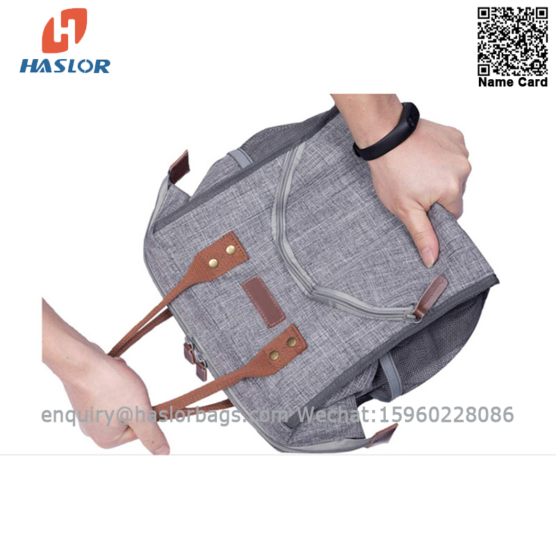 07 Carry snowflake unisex lunch bag fashion large capacity ice packs