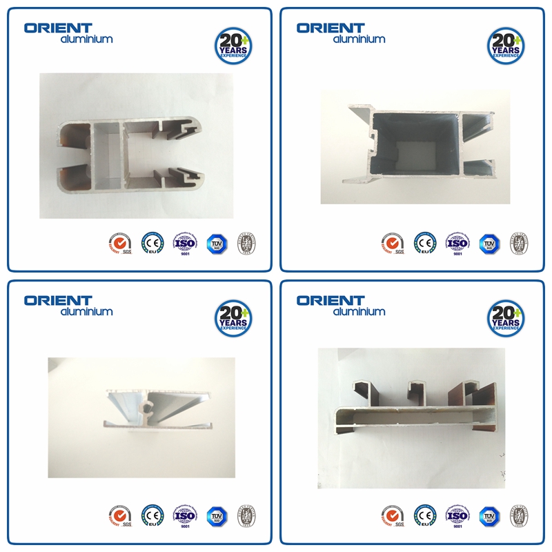 Existing molds Mexico Aluminium Extrusion Windows Profiles anodized silver, champagne, black