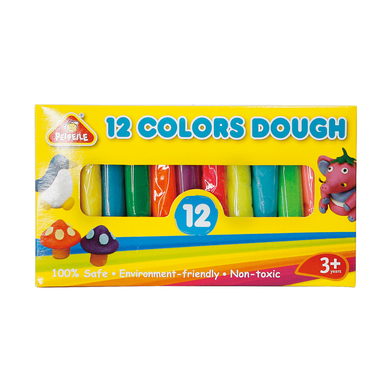 12 Colors Dough