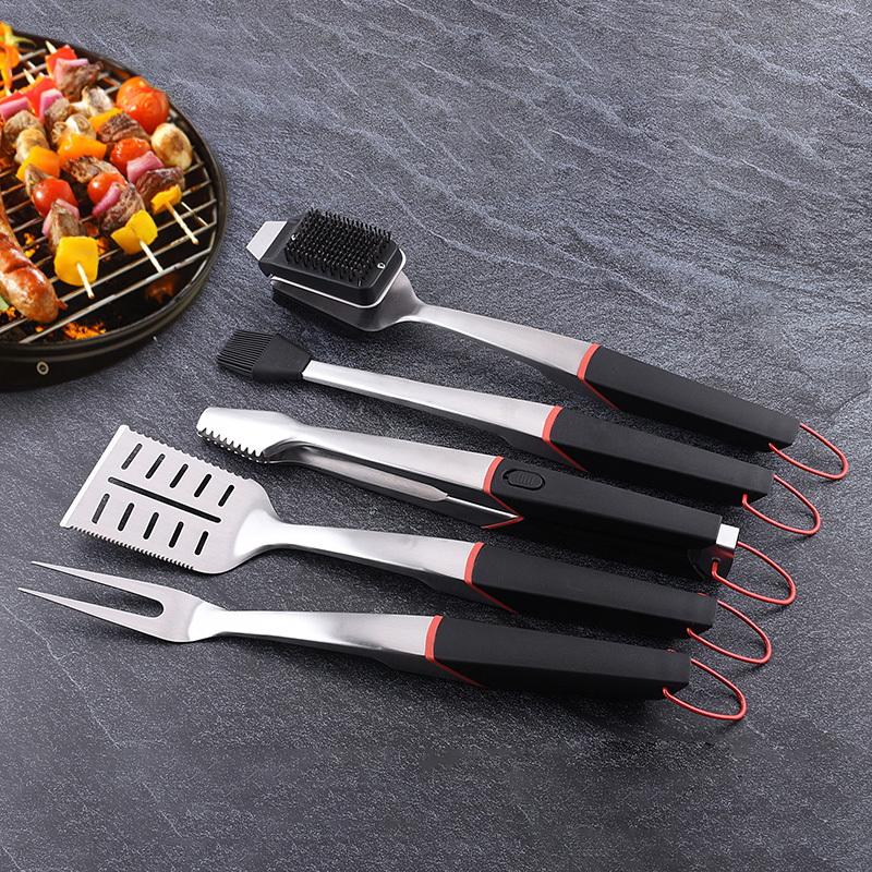 5pc bbq tool set