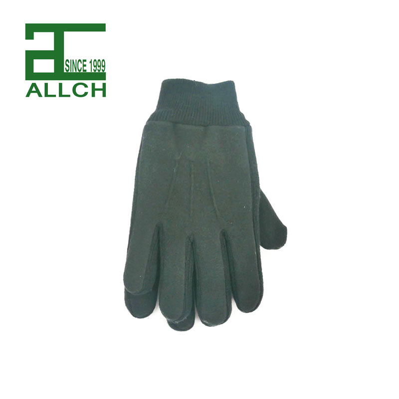 446009 Allch Men's winter warm fleece knitted gloves
