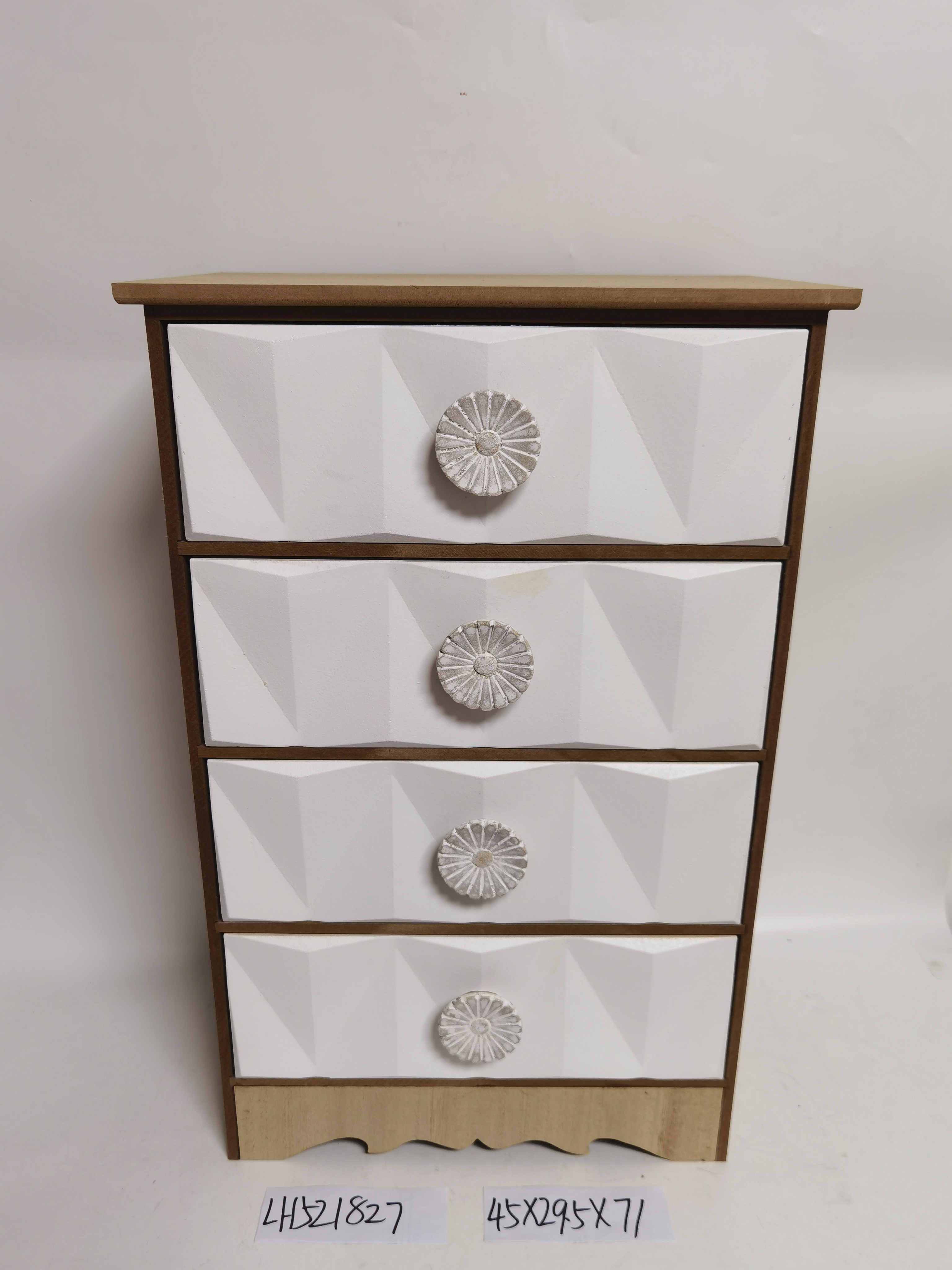 MDF storage drawer cabinet