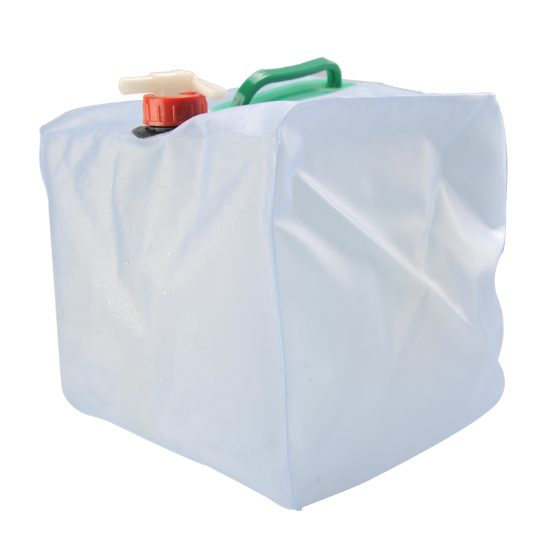 Recyclable Camping 20L Water Bucket Foldable Water Containers With Handle