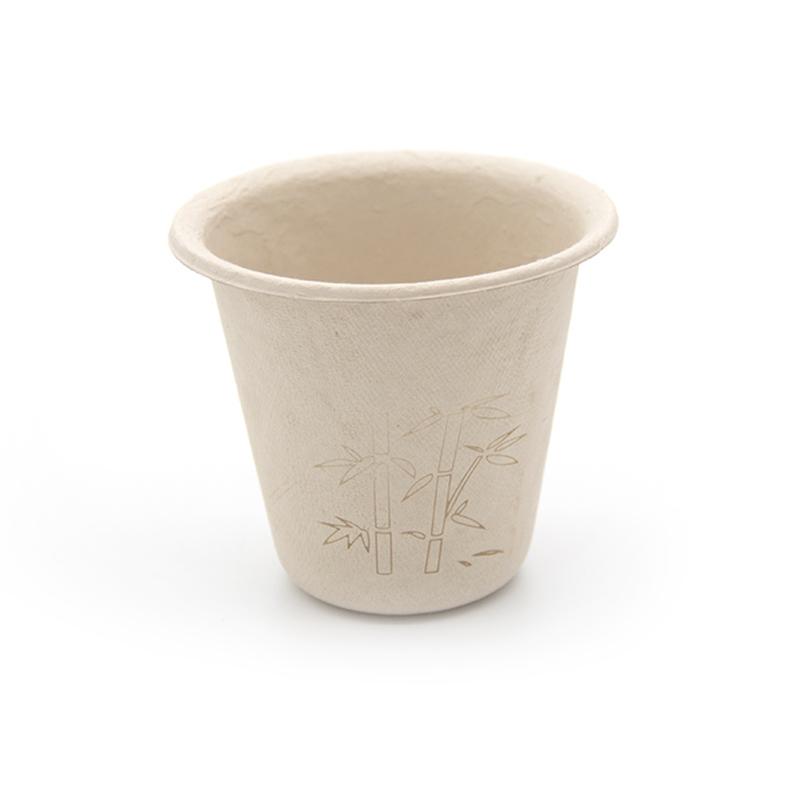 disposable bamboo pulp biodegradable cup
