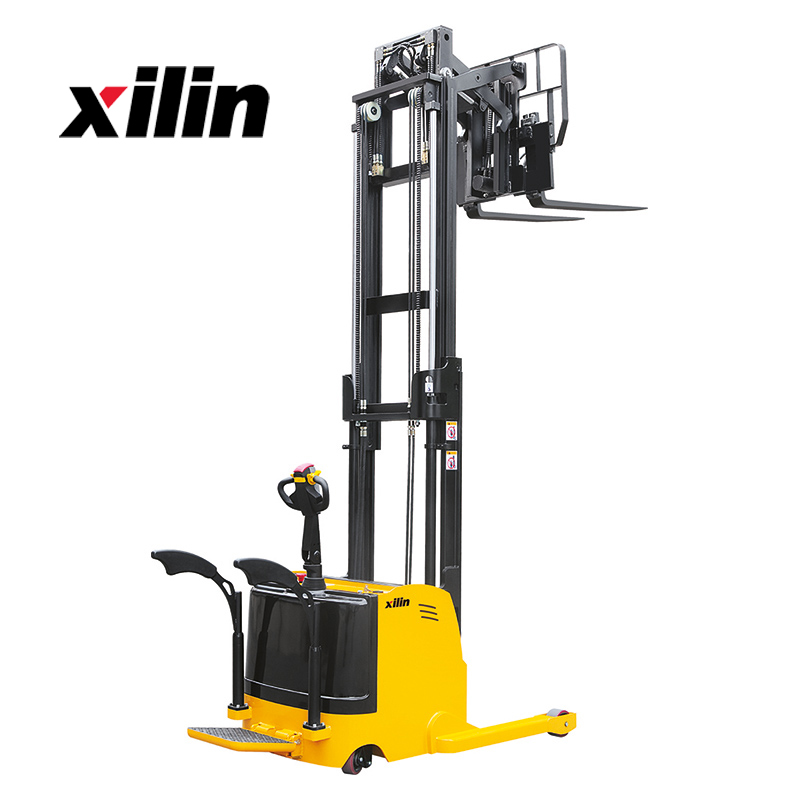 Electric Reach Stacker，forklift