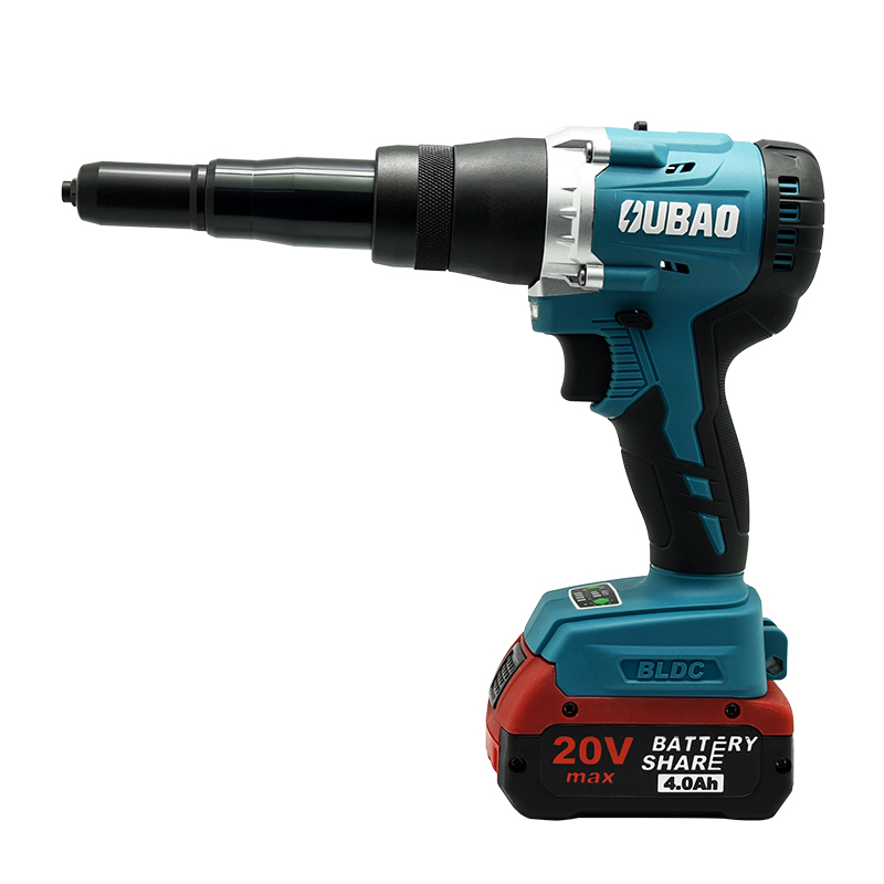 20V Max Lithium High Torque Burshless Cordless Rivet Tool(Alumnium and Stainless steel nail version)