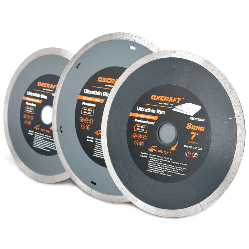 Diamond saw blade-Ultrathin rim/continuous saw blade
