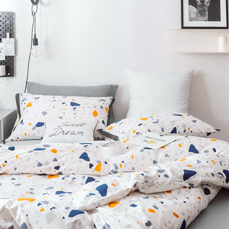 2020 NEW STOCK/4 PCS BEDDING SET/cotton print 007-2