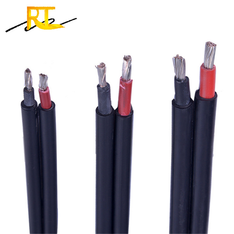 6mm 16mm dc solar extension pv power cable white 120mm 10mm2 2x4.0mm2