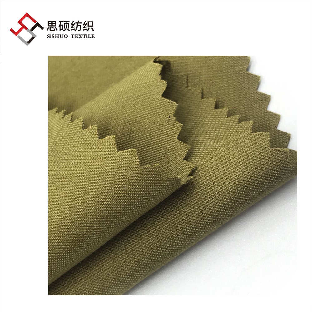 Stretch 2/2 twill polyester cotton T400 fabric for outdoor jacket
