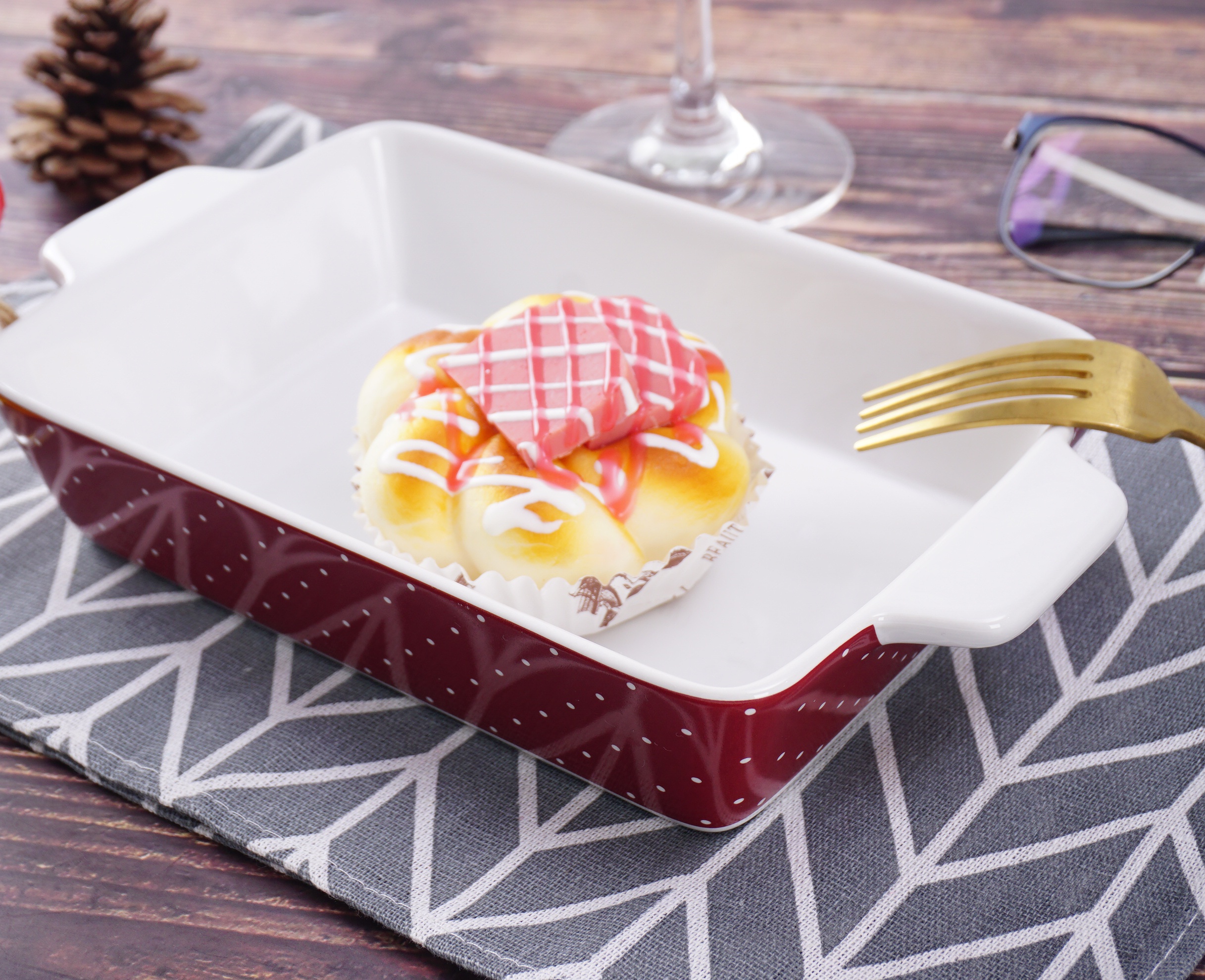 baking plate decal