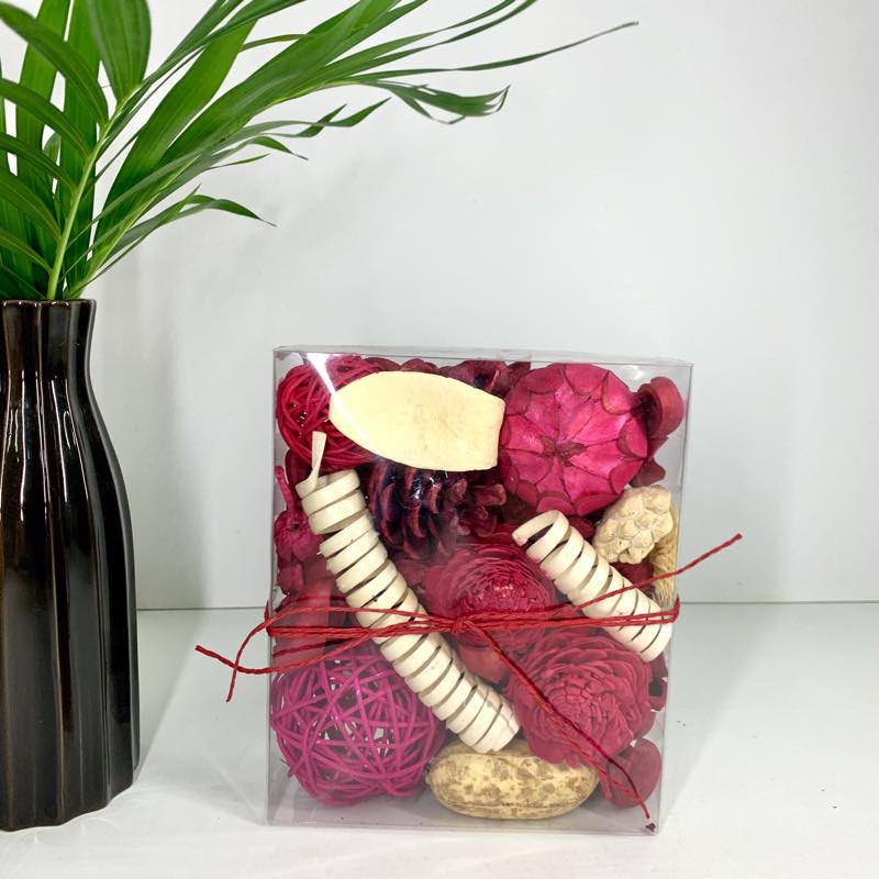 Pot Pourri Decoration In PVC Box