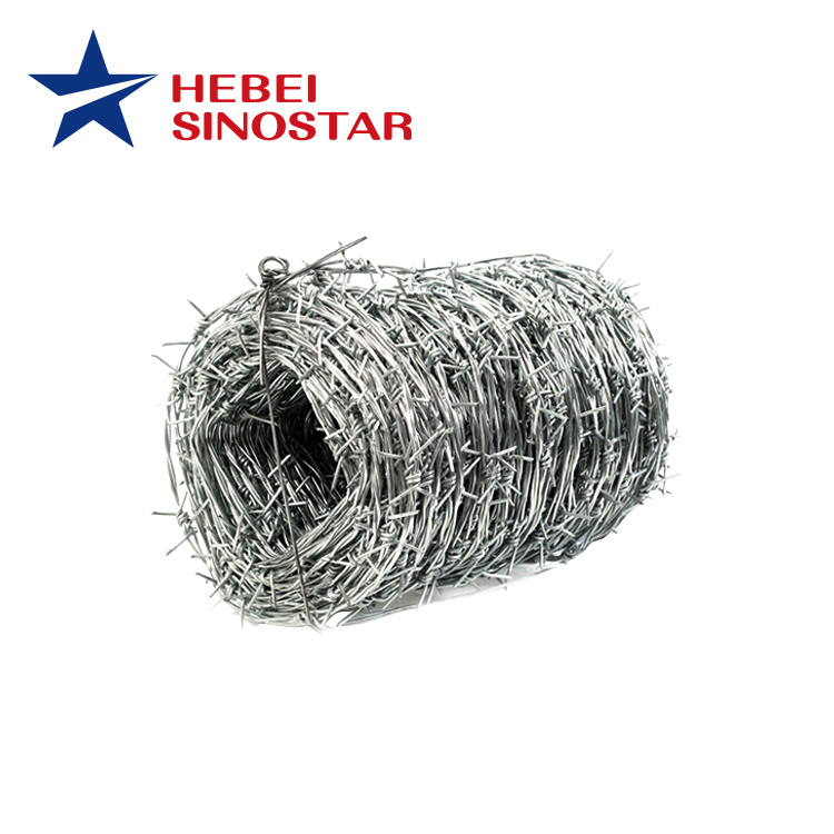 Galvanized Barbed Wire Mesh