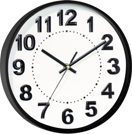 Wall clock; quartz clock; best sale; hot stamp; promotion; gift; simple round clock; 12inch 30cm