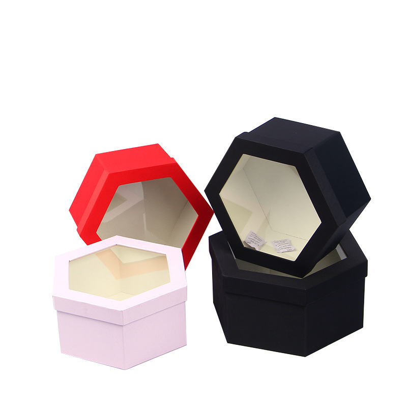 Hexagon flower box set