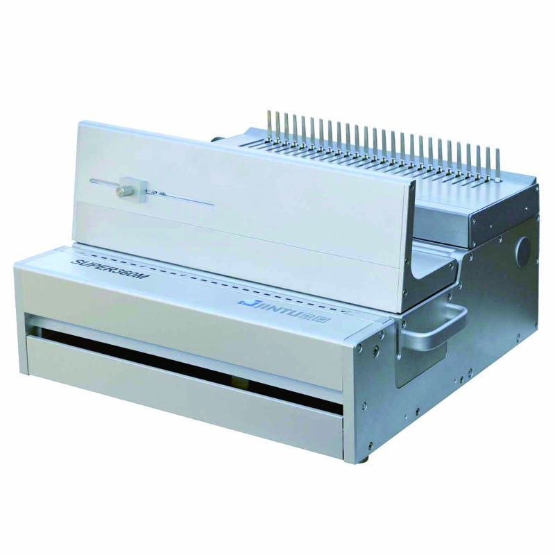 Punching machine and plactic comb binding machine
