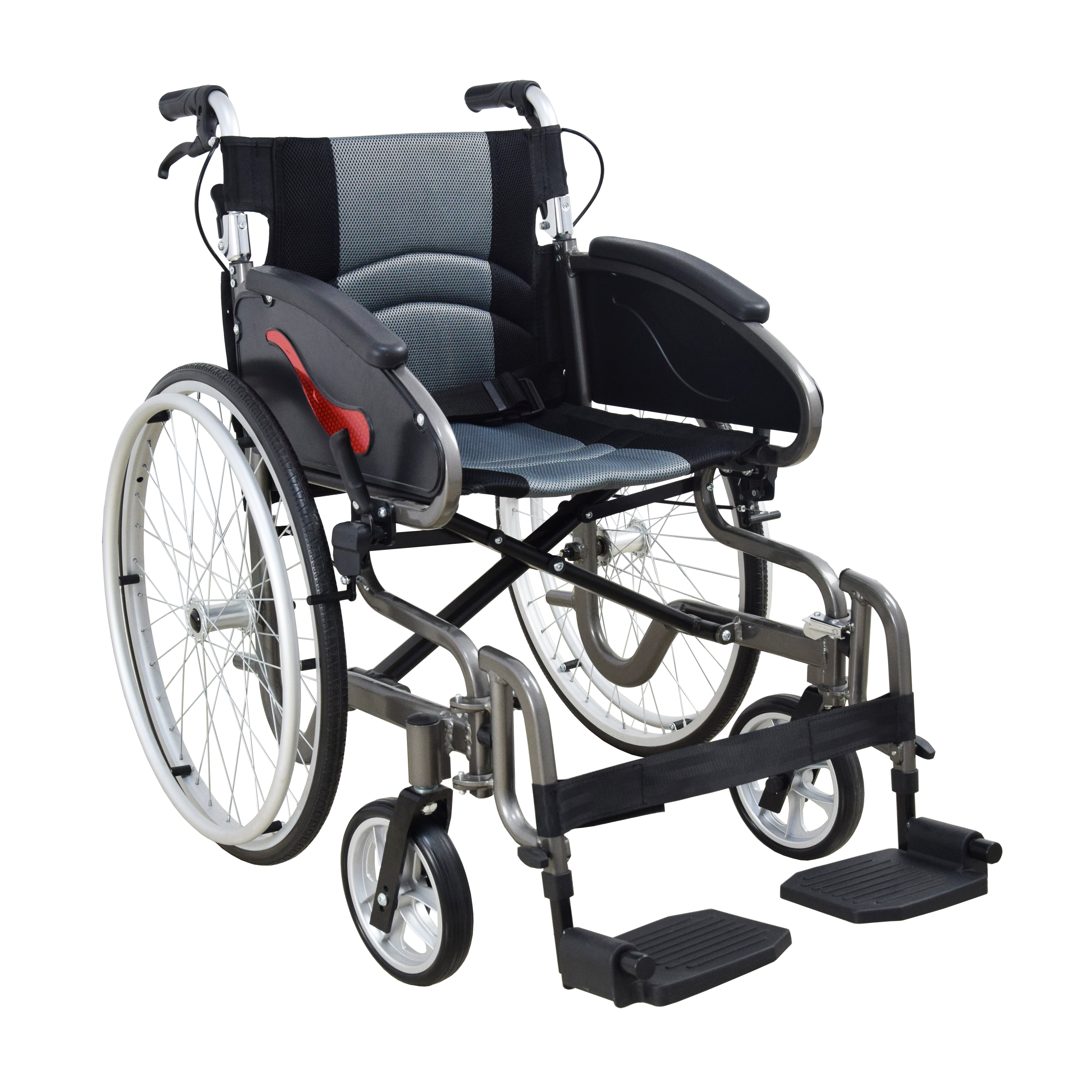 Aluminum wheelchair