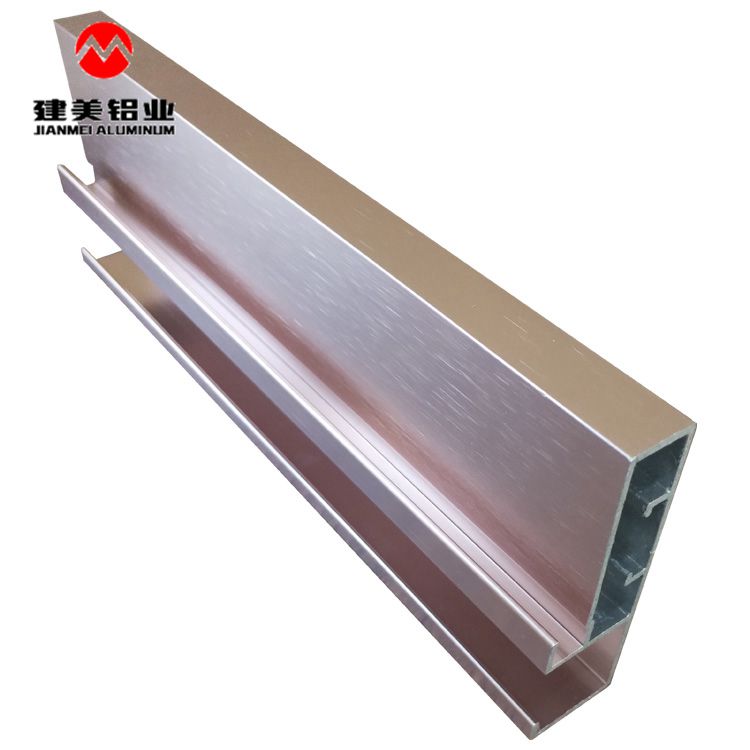 Kitchen cabinet profile with cp rose gold ss finish
