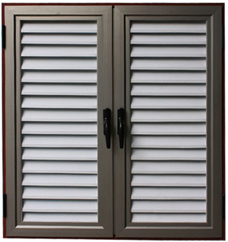 aluminium louver window