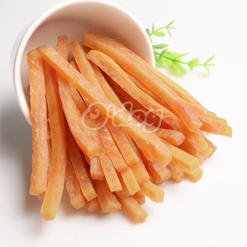 chicken jerky strip