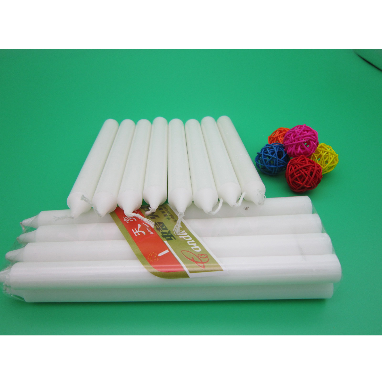 Africa white household candle