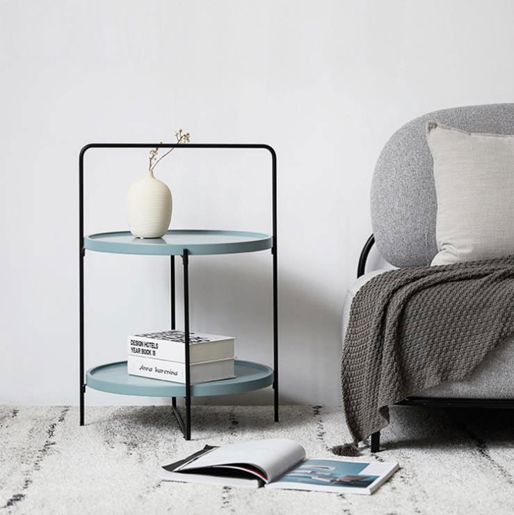 modern metal small coffee table wooden living room furniture