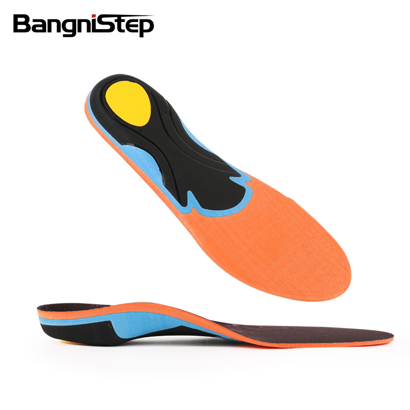 3angni EVA TPU Support Inner Sole Sport Insoles For Basketball Running Hiking