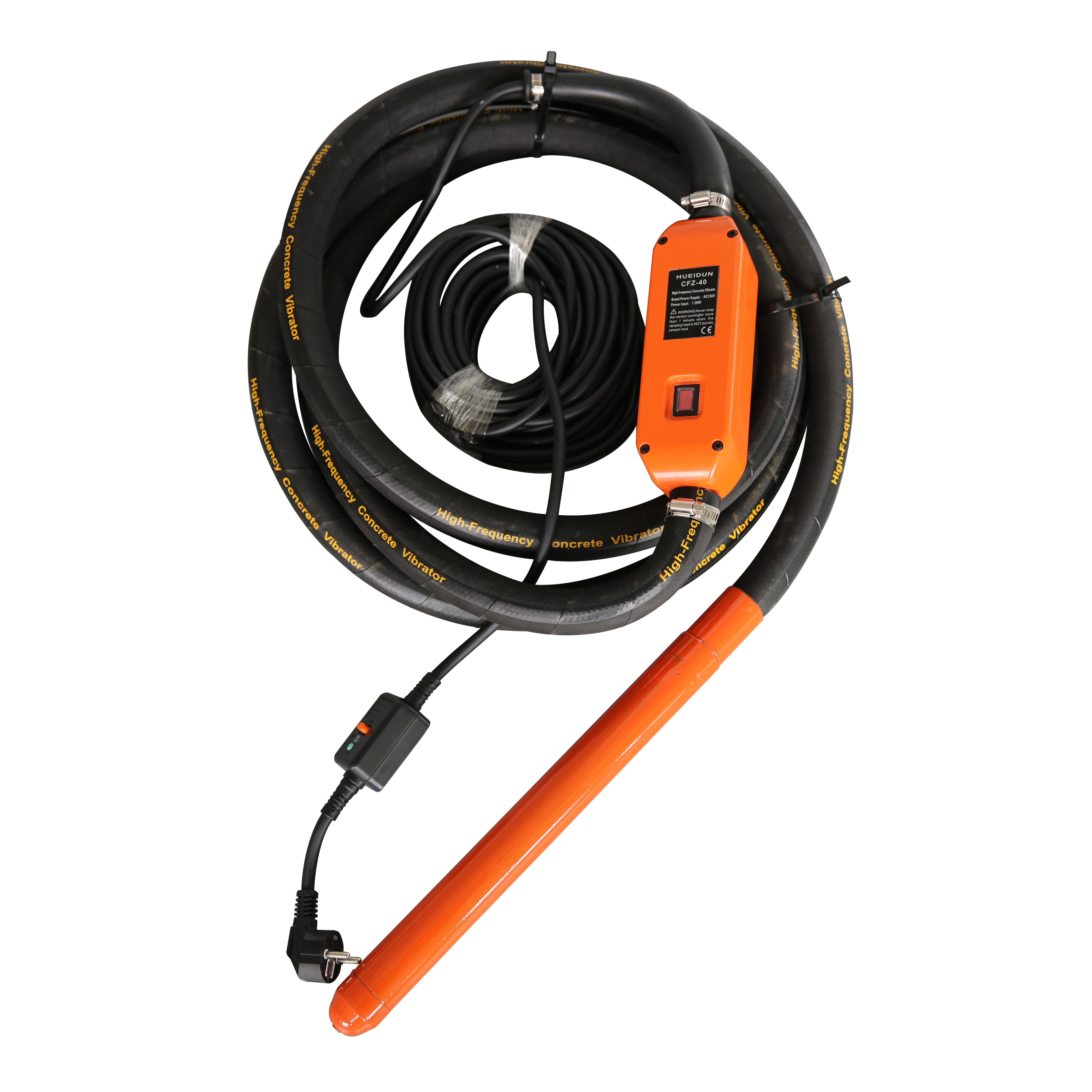 High frequency concrete vibrator