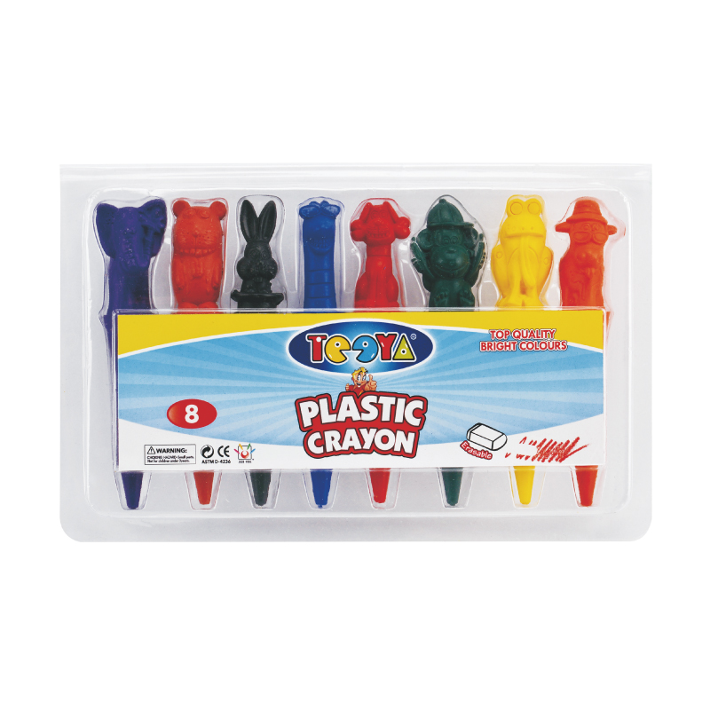 Animal Plastic Crayons