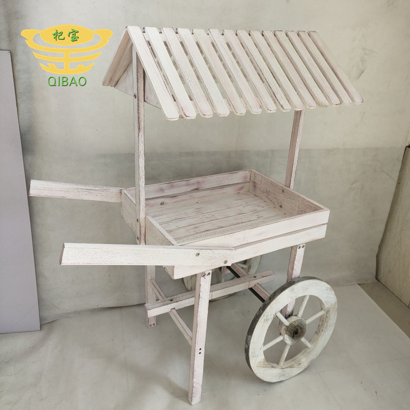 Wooden storage rack gardening rack