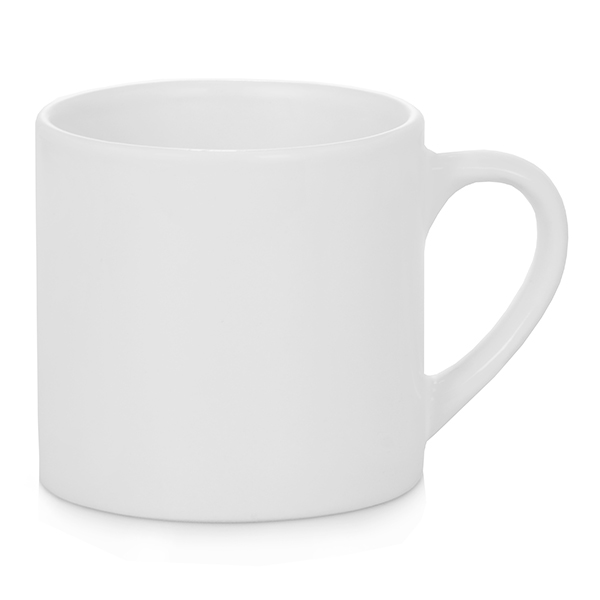 White ceramic mug
