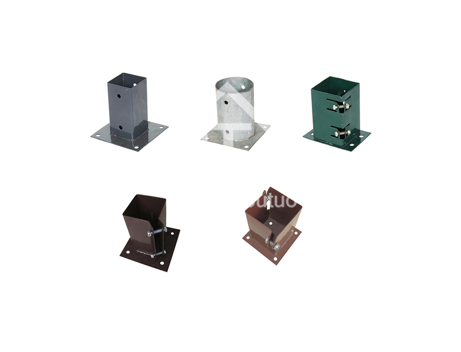 Ground plate post support