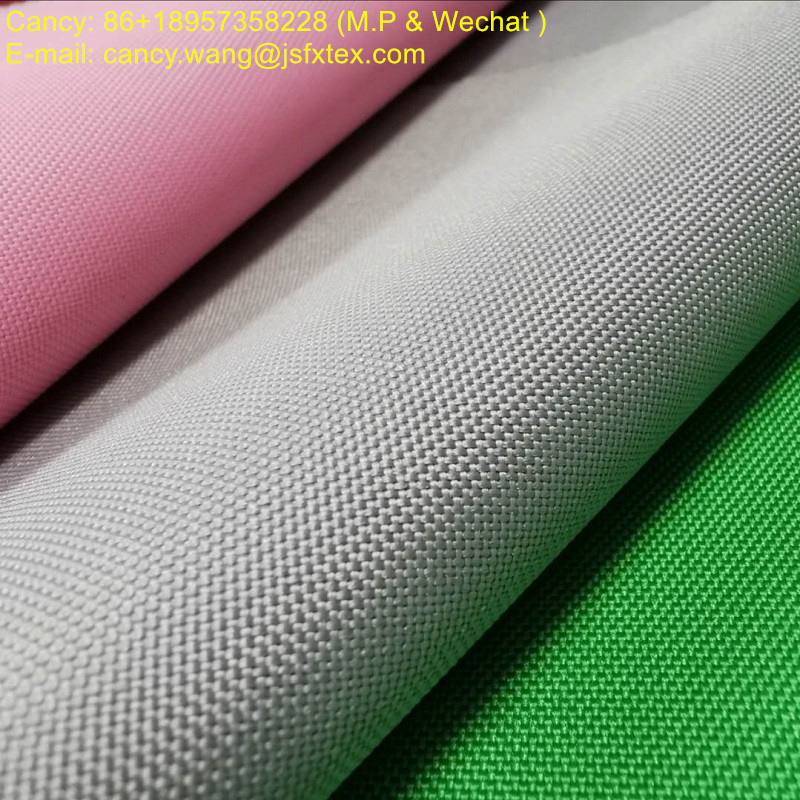 600d*600d 76t Dty Oxford Fabric Pa Coated