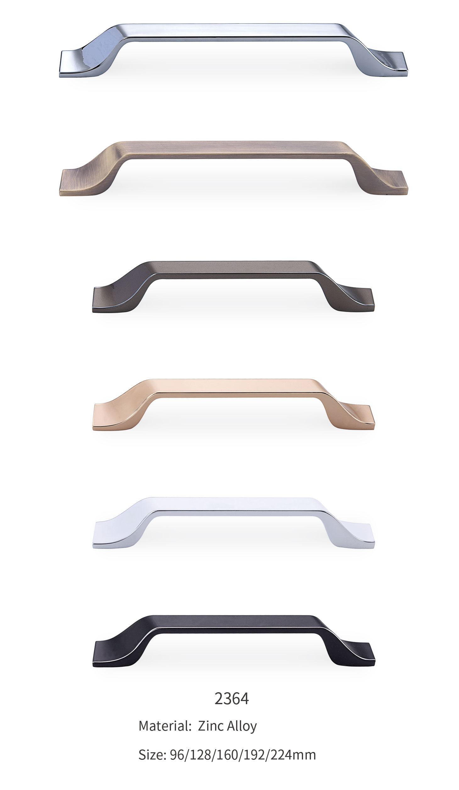 zinc alloy handle