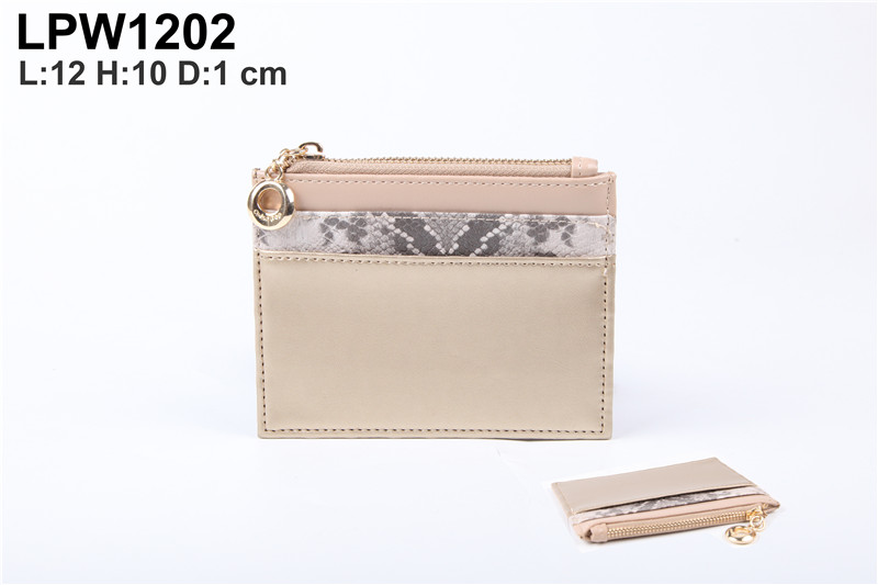 Ladies new fashion coin purse card slot