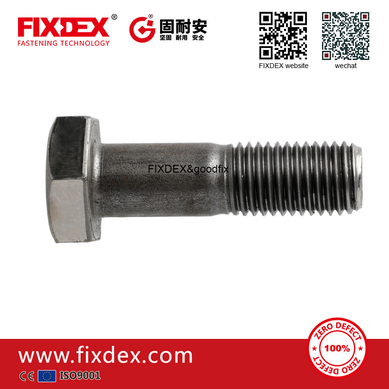 Black Bolts Carbon Steel Alloy Steel Structural Hex Bolt Nut