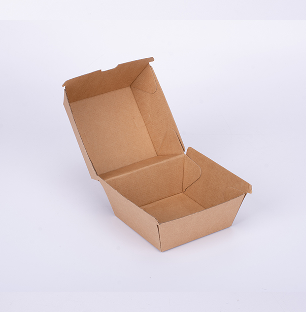 Degradeble food grade hamburger box food container