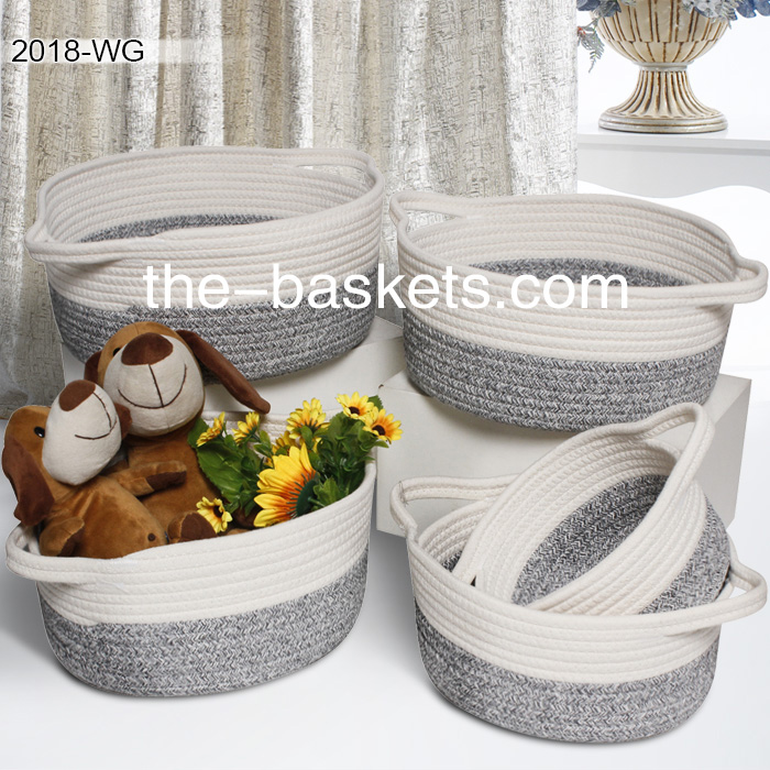 0-cotton rope basket