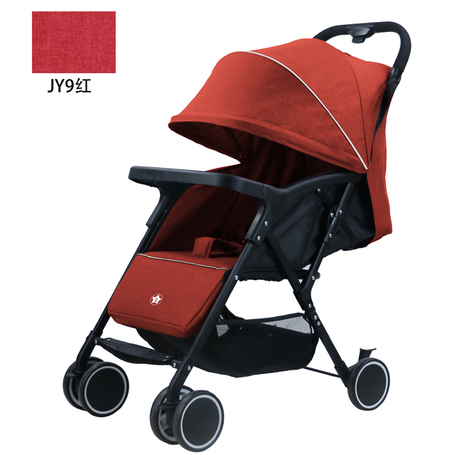 Sagebaby T202 red cheaper baby stroller w EN1888