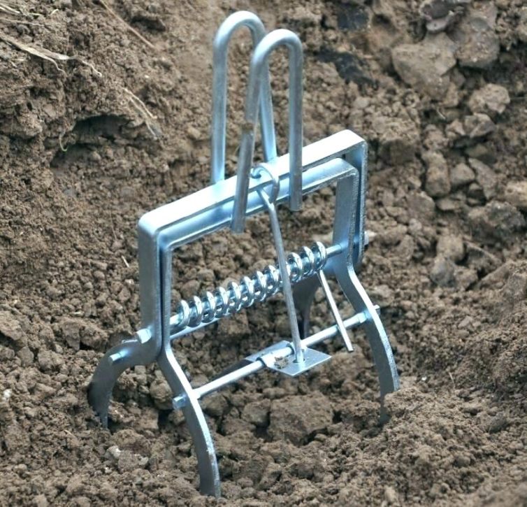 Scissors Mole Trap