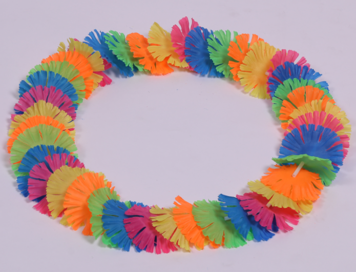 Rainbow leis