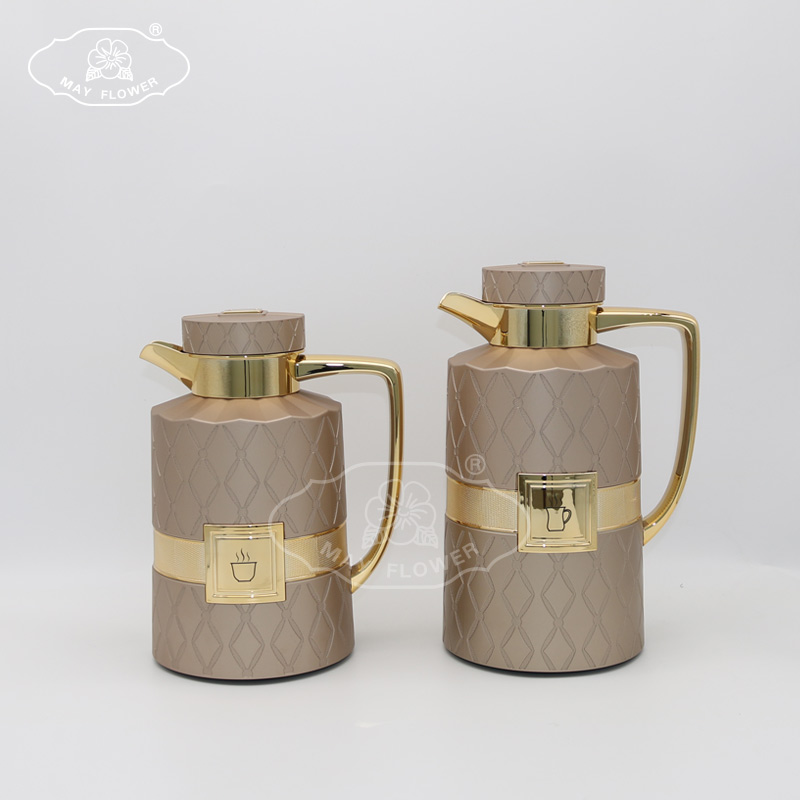 0.7/1.0l May Flower Vacuum Flask Tea Pot Dallah Kitchenware Houseware Coffee Pot Thermos
