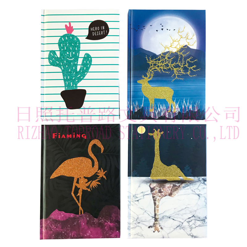 Glitter Hardcover Notebook