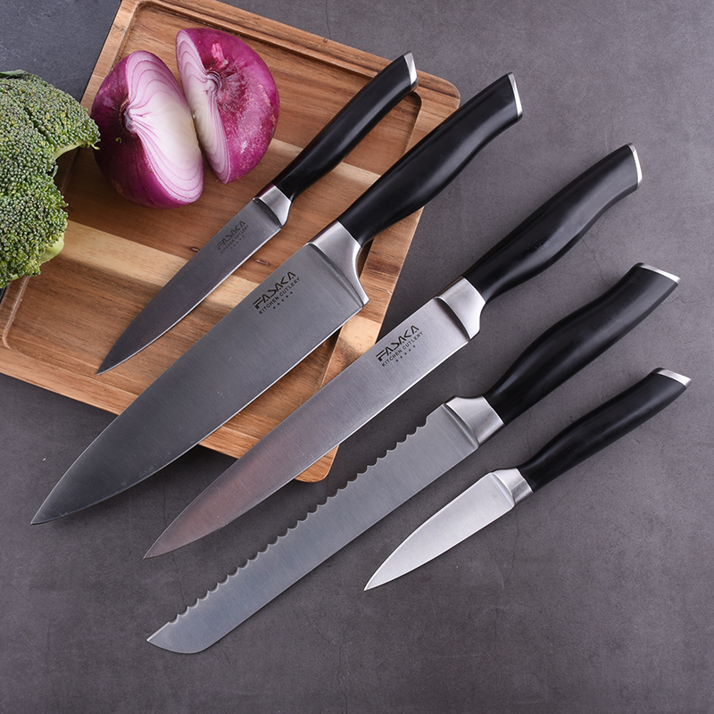 Classic Stainless Steel 6 Pieces Kitchen Knife Set