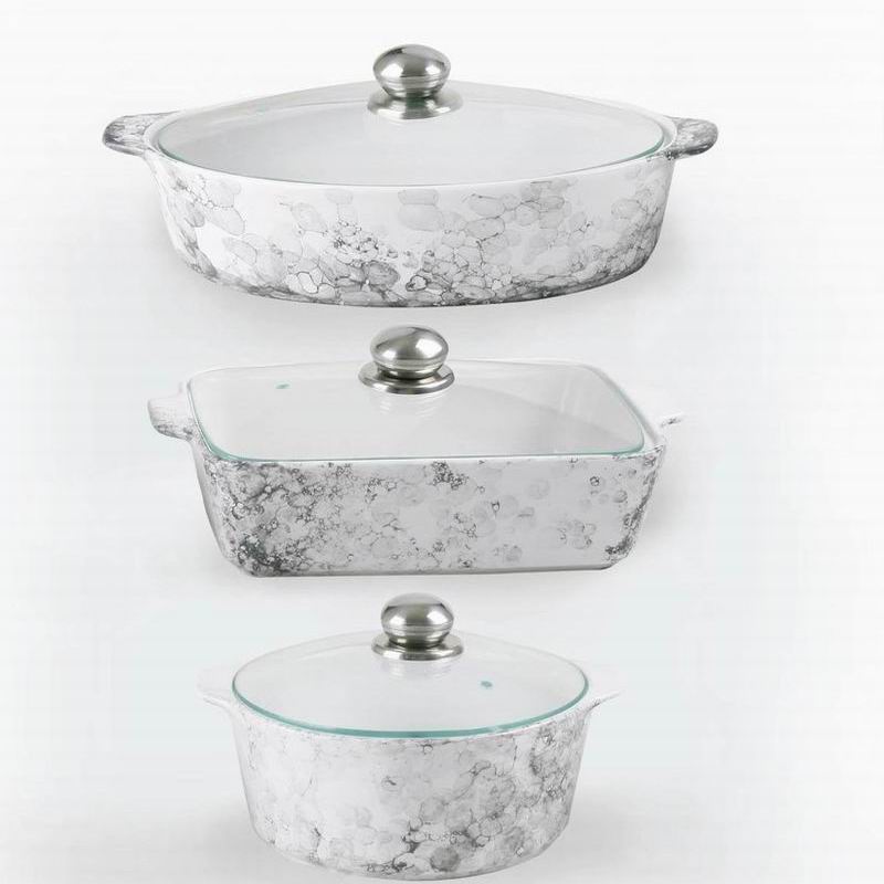 Oven Plate+glass Cover