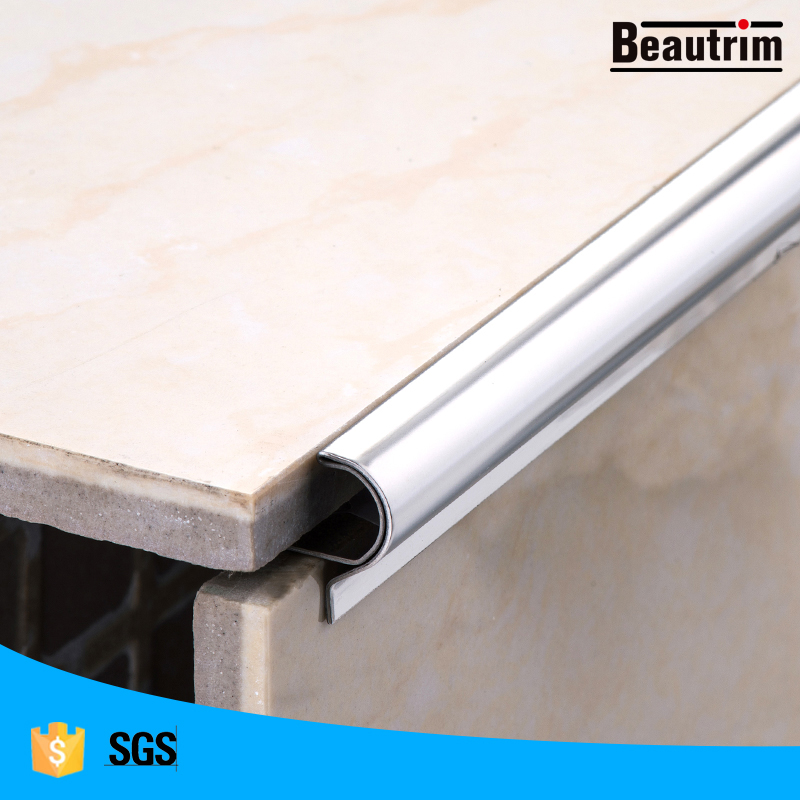 Stainless stee Tile in bullnose