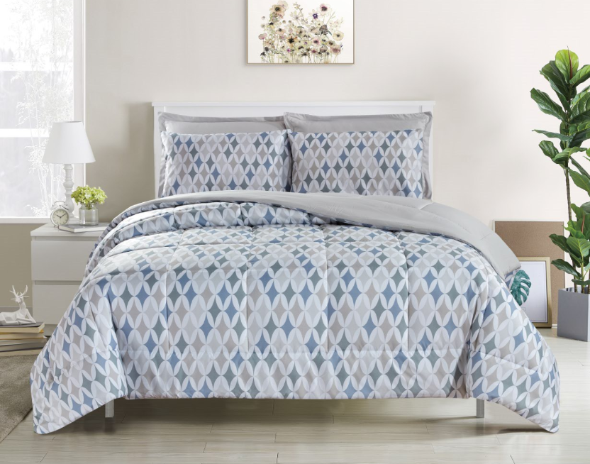 Winter quilt set 6 pieces printed new pattern soft ultra light weight hot-selling