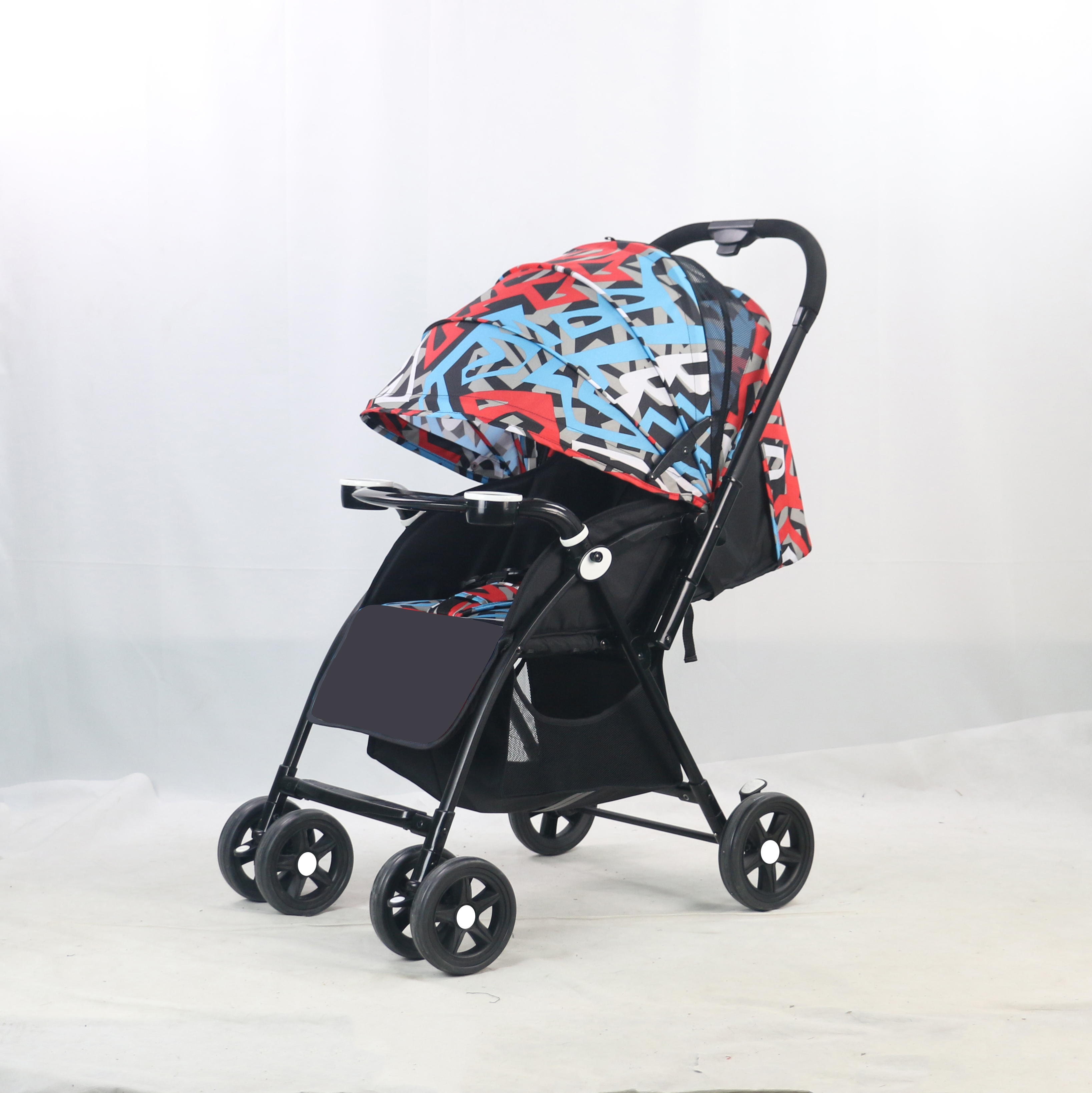 Sagebaby T106 print two-way enlarge canopy baby stroller carrier