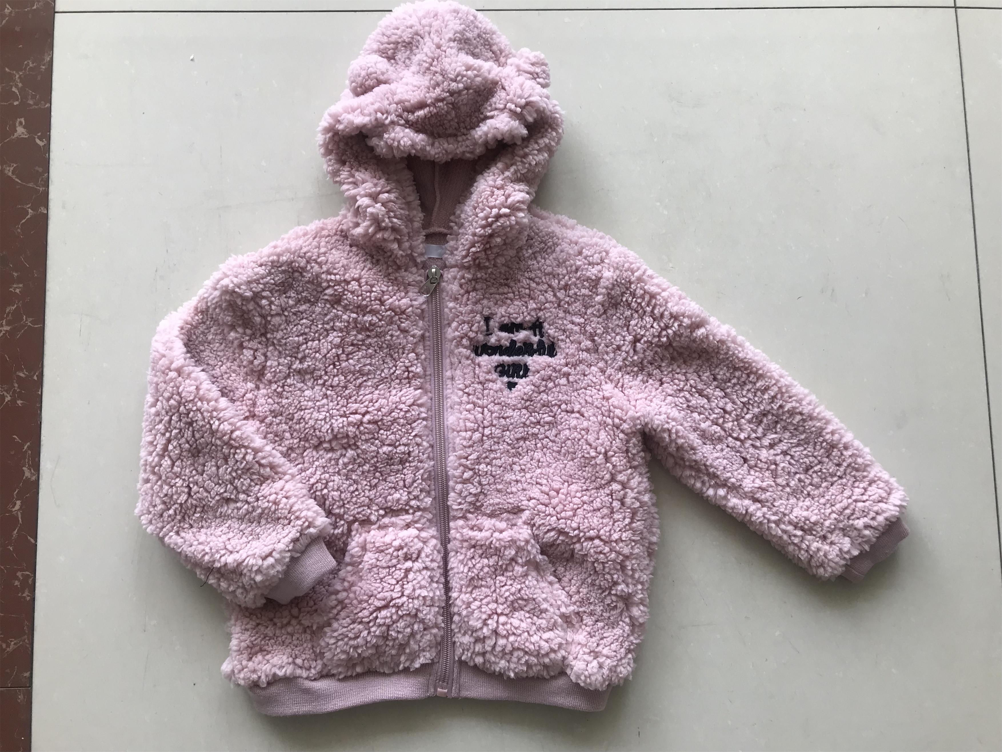 girl's sherpa coat